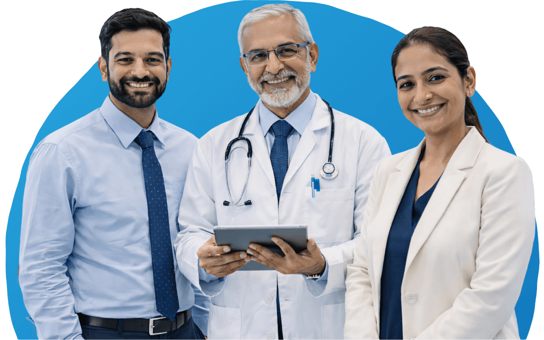 Medical professionals - doctors and healthcare team
