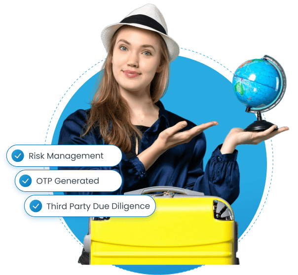 travel and hospitality services illustration