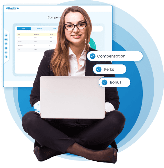 Professional woman with laptop